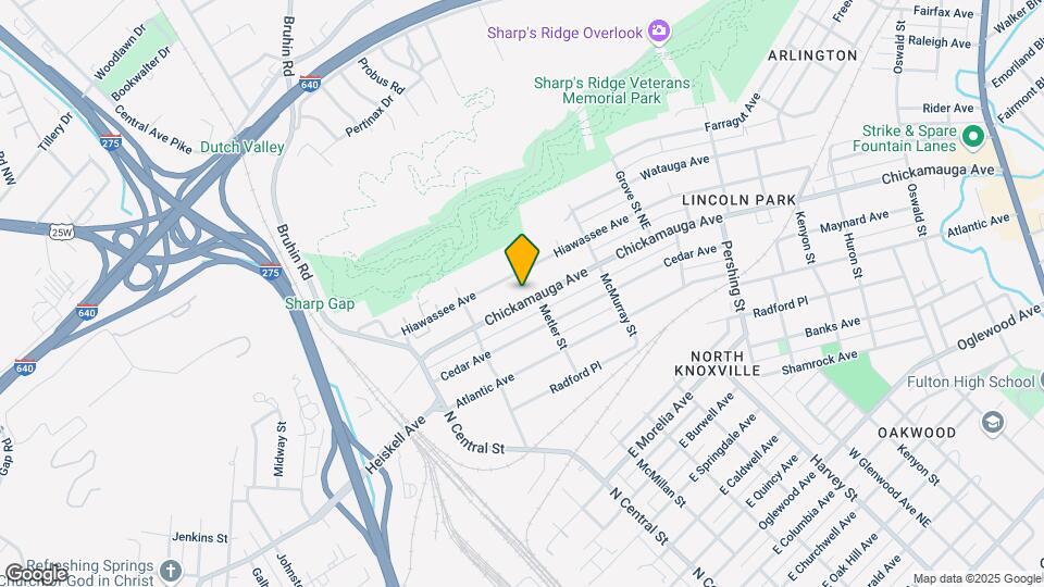 251 Chickamauga Ave Map and Location Details