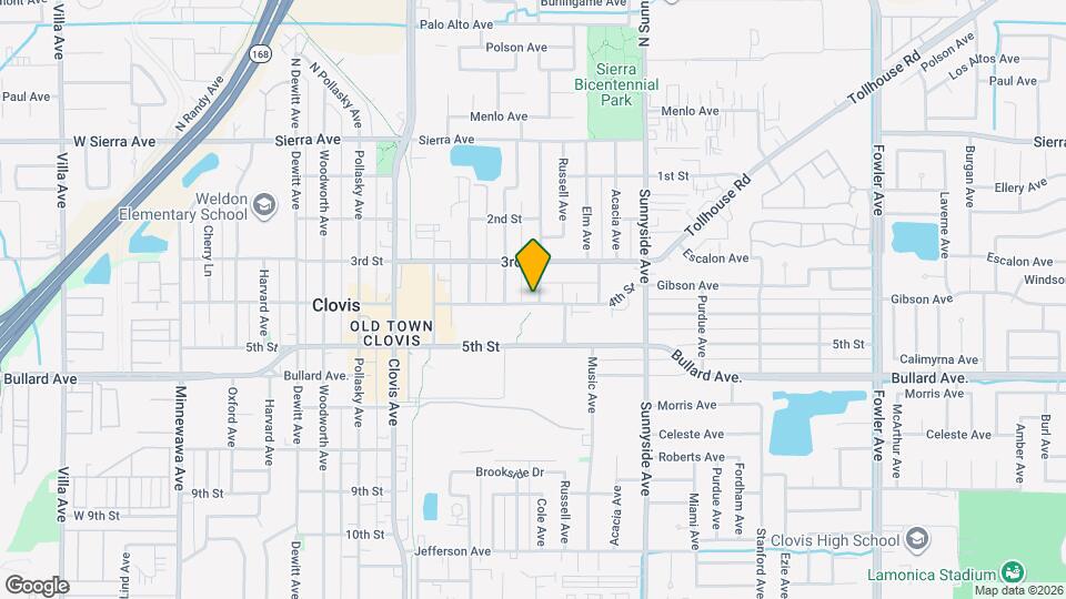 360 Cole Ave Map and Location Details