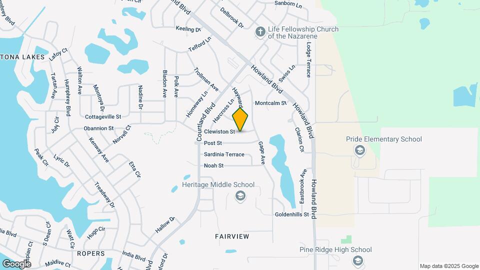 3269 Clewiston St Map and Location Details