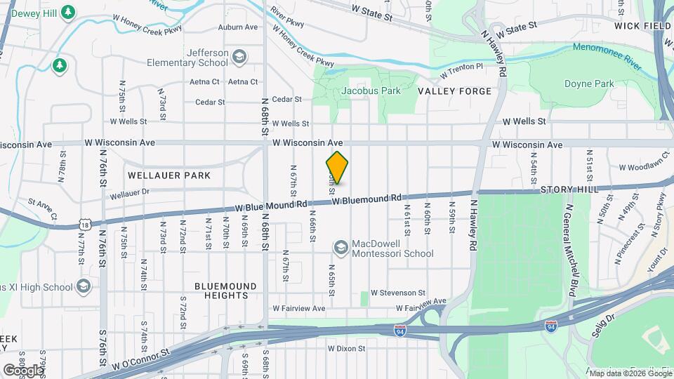 522 N 65th St Map and Location Details