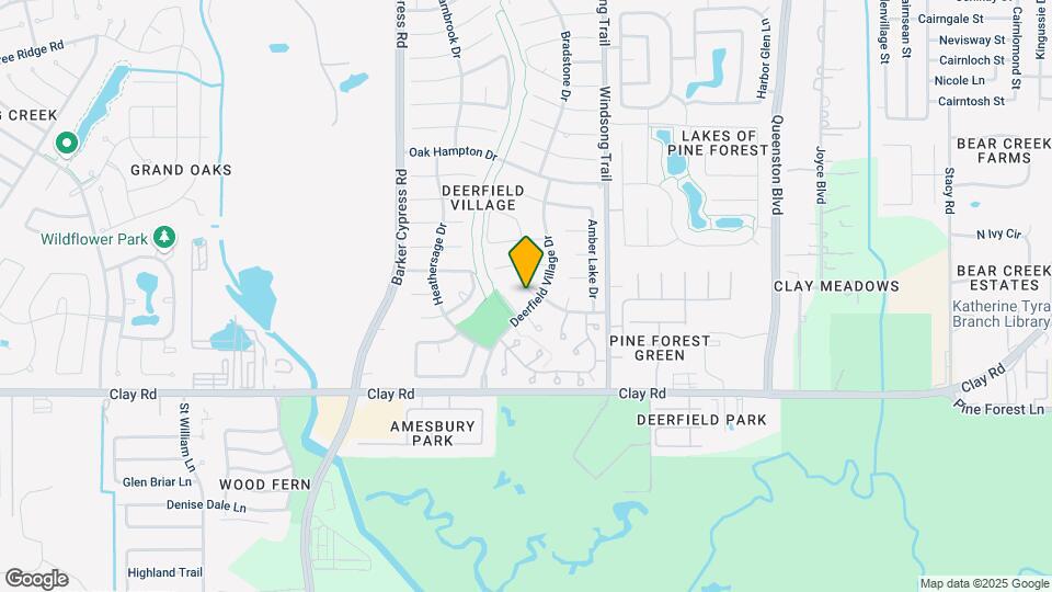 18107 Partridge Green Ct Map and Location Details