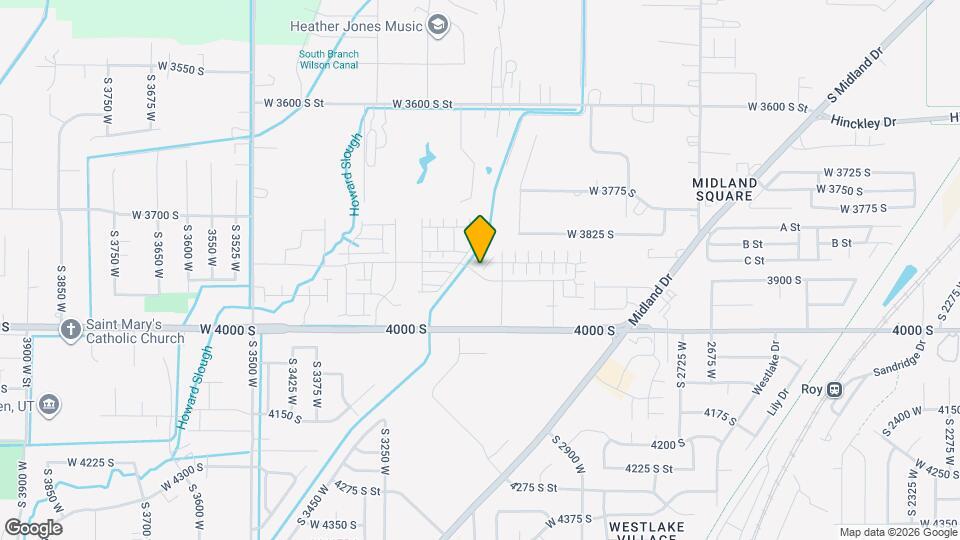 3893 S 3100 W Map and Location Details