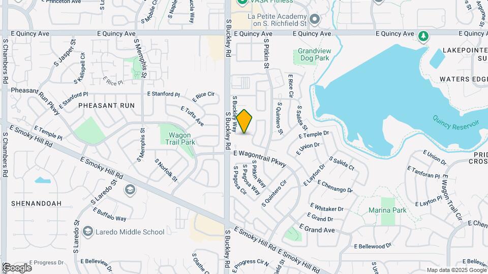 4675 S Buckley Way Map and Location Details