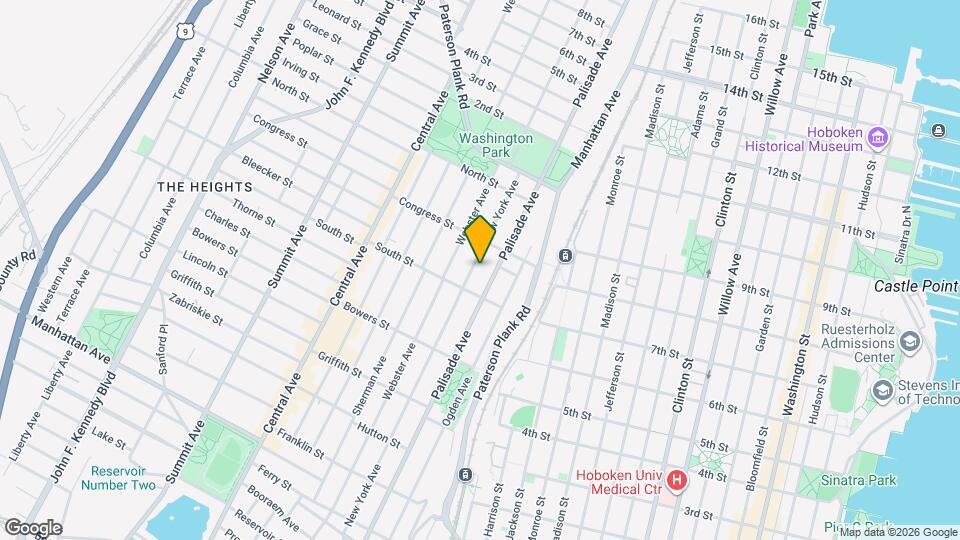 364 New York Ave Map and Location Details