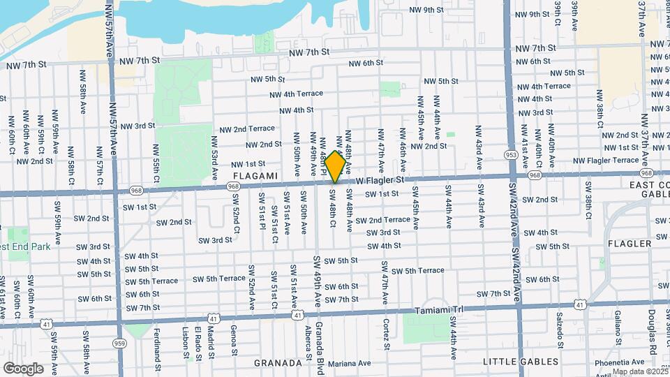 4850 W Flagler St Map and Location Details