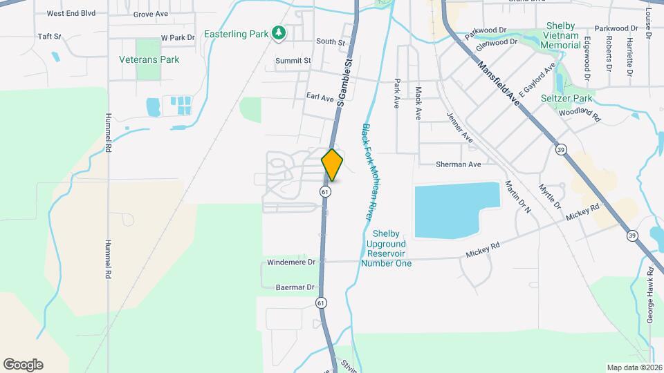 187 S Gamble St Map and Location Details