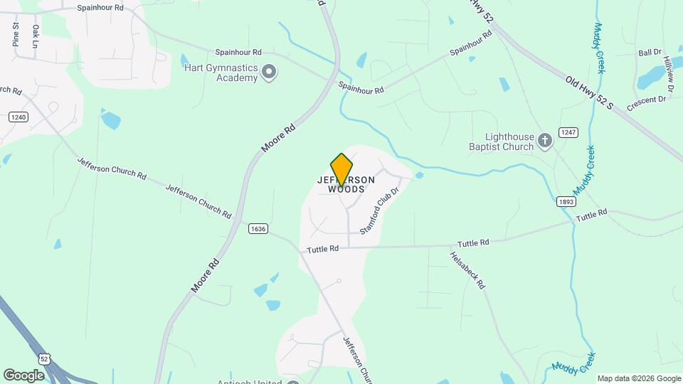 9029 Jefferson Woods Dr Mapa y Detalles de la Ubicación