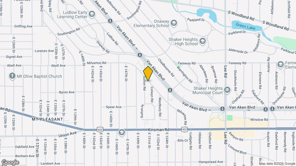 3318 Milverton Rd Map and Location Details