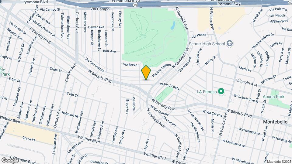 2936 W Via Acosta, Unit 2936 and a half Map and Location Details