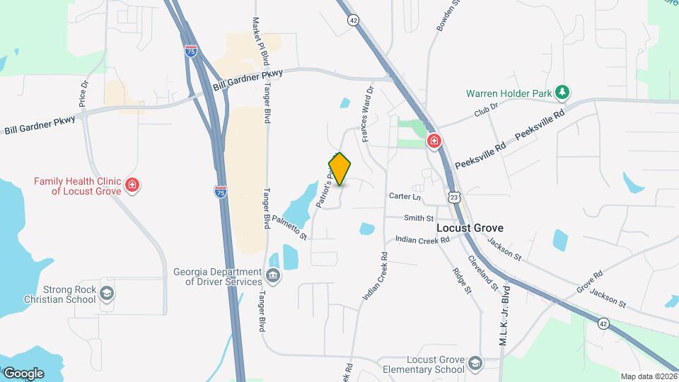 1029 Allegiance Dr Map and Location Details