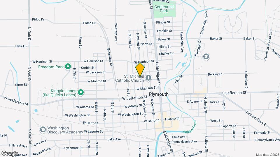 302 W Monroe St Map and Location Details
