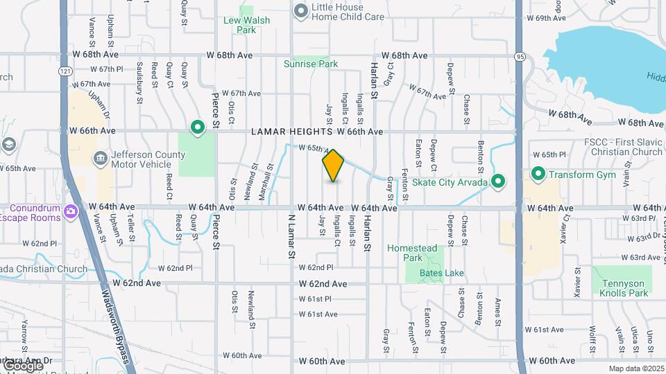 6447 Ingalls Ct Map and Location Details