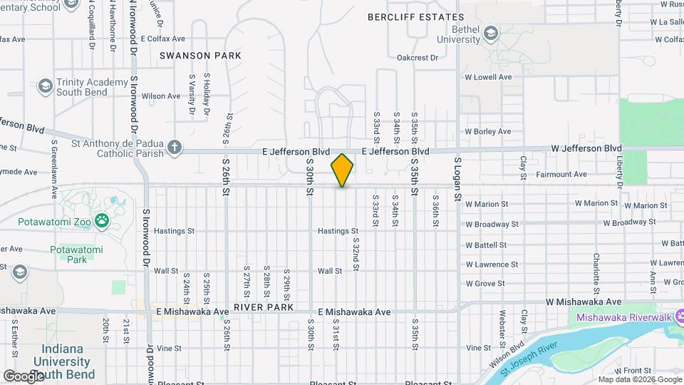 506 S 31st St Map and Location Details