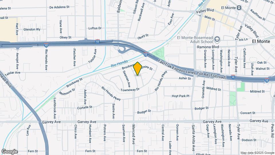 3348 Friendswood Ave Map and Location Details