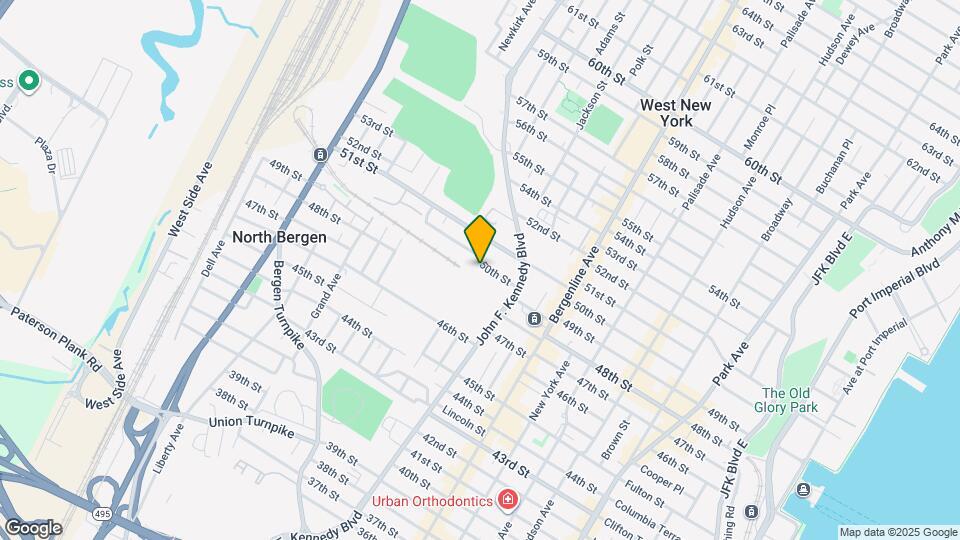 1141 50th St, Unit #1 Map and Location Details