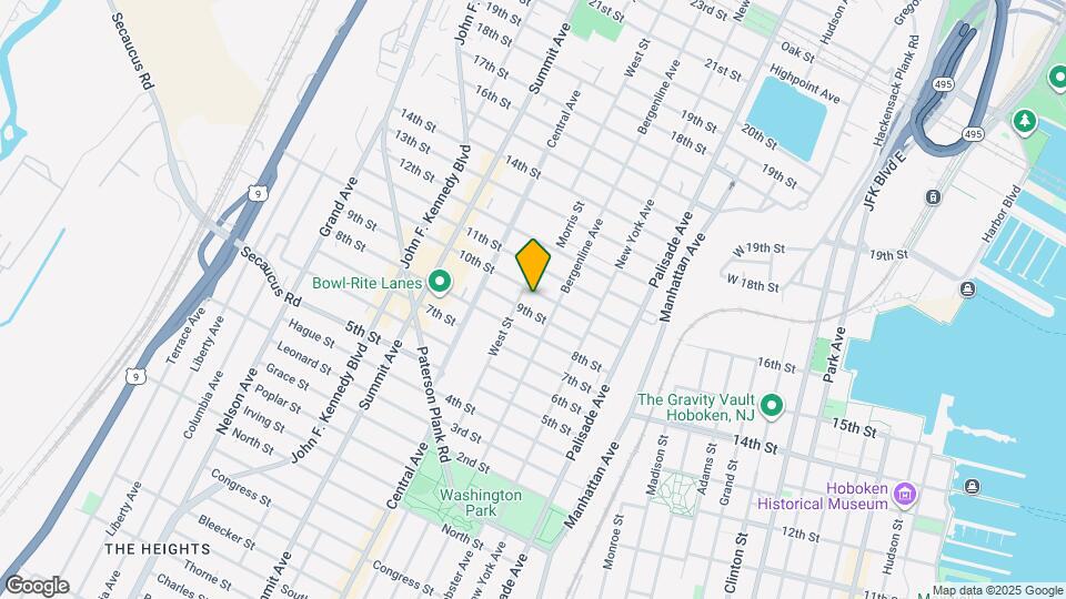 523 10th St Map and Location Details