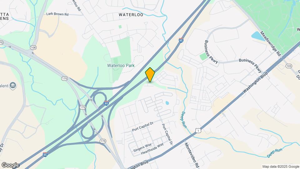 7591 Cherrybark Oak Ln Map and Location Details