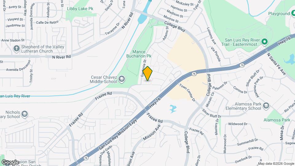 254 Oleander Dr Map and Location Details