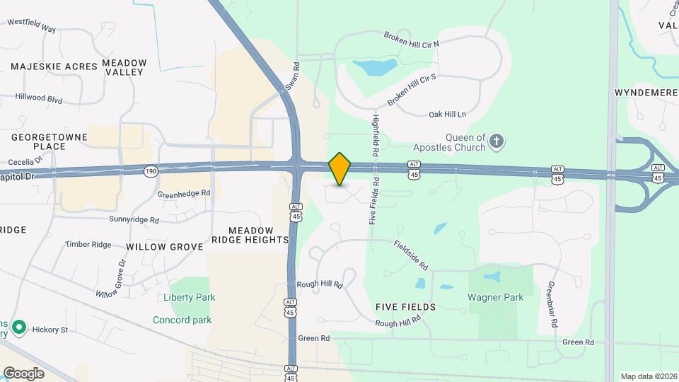 N34W23849 Grace Ave Mapa y Detalles de la Ubicación