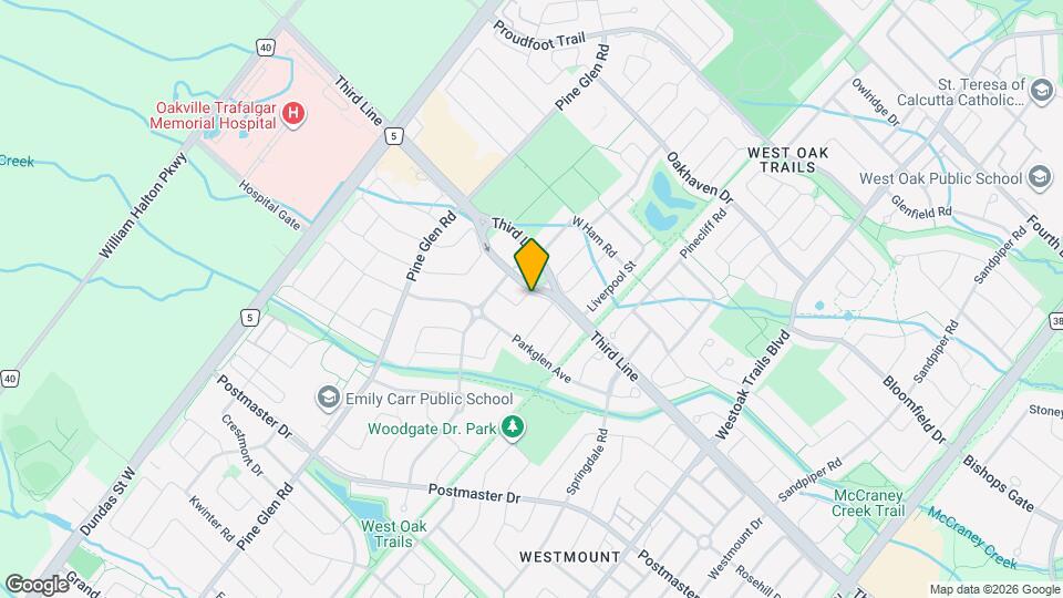 2376 Highcroft Rd Map and Location Details