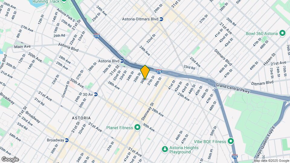 25-33 36th St Mapa y Detalles de la Ubicación