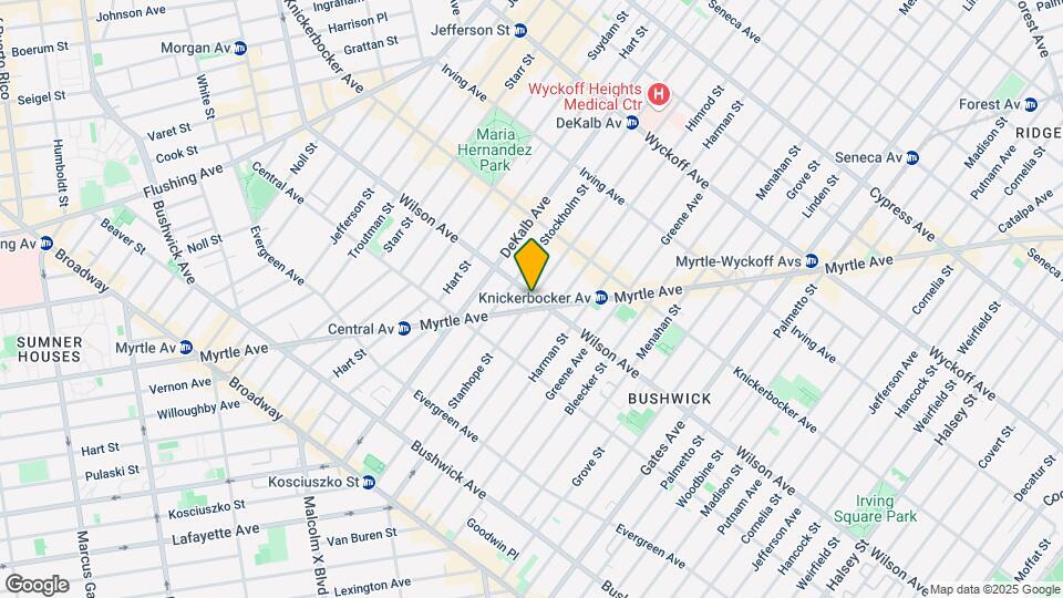 151 Stanhope St Map and Location Details
