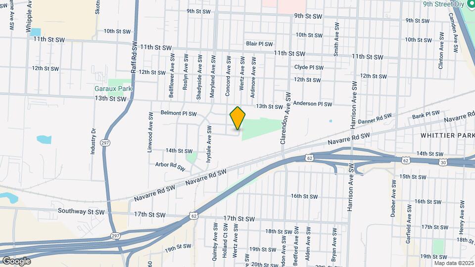1365 Wertz Ave SW Mapa y Detalles de la Ubicación