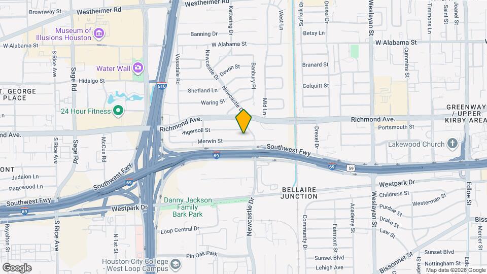 4614 Merwin St Map and Location Details