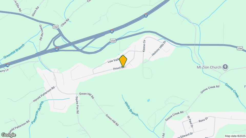 639 Privet Dr Map and Location Details