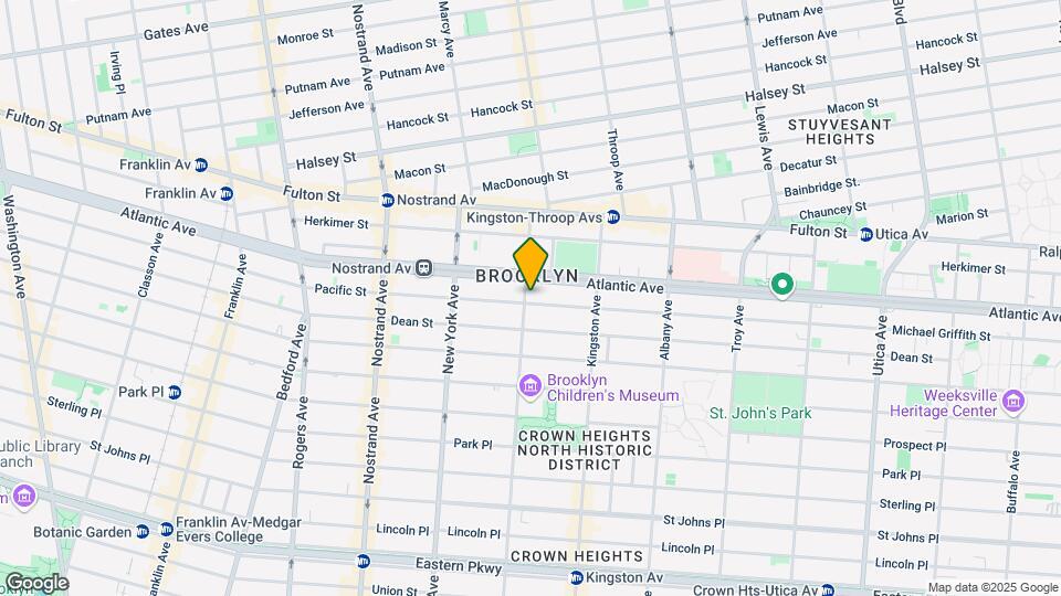 1437 Pacific St Map and Location Details