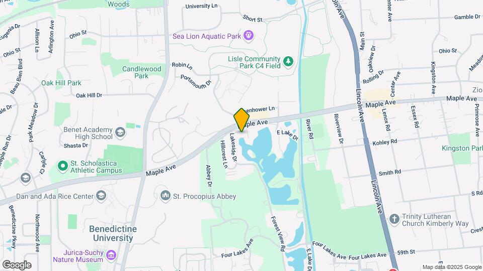 5511 Lakeside Dr Map and Location Details