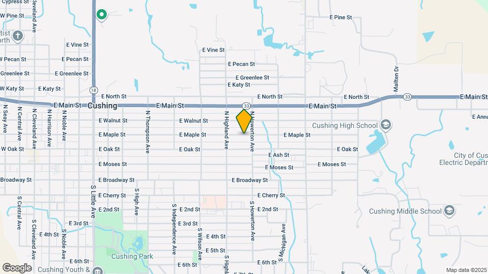 1129 E Maple St Map and Location Details