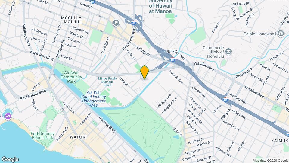 2624 Nahaku Pl Map and Location Details