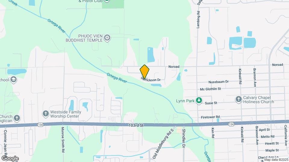9004 Derrickson Dr Map and Location Details