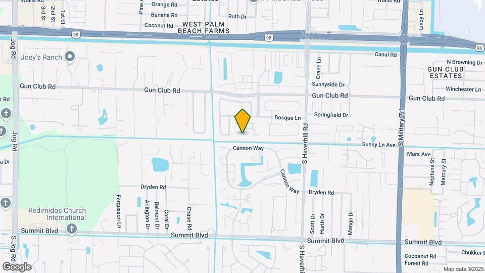 5352 Bosque Ln Map and Location Details