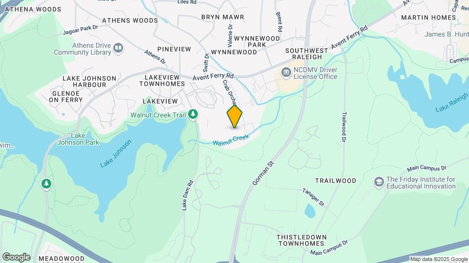 1411 Collegiate Cir, Unit 102 Map and Location Details