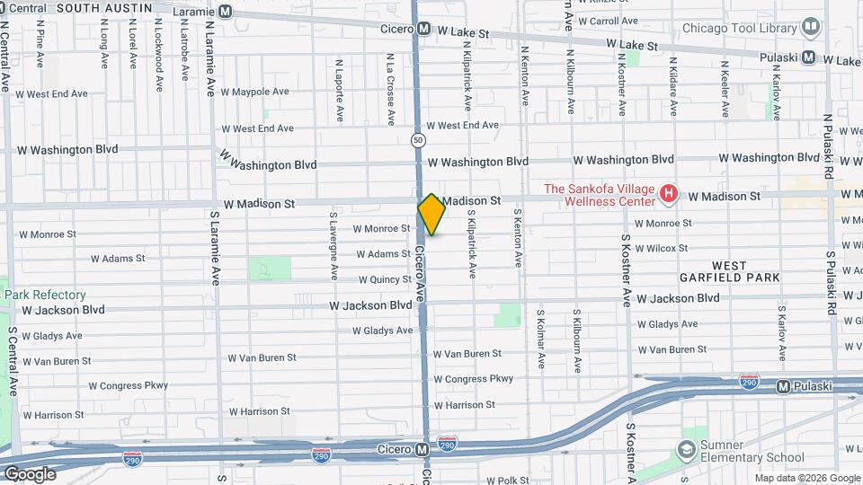 4751 W Monroe St Mapa y Detalles de la Ubicación
