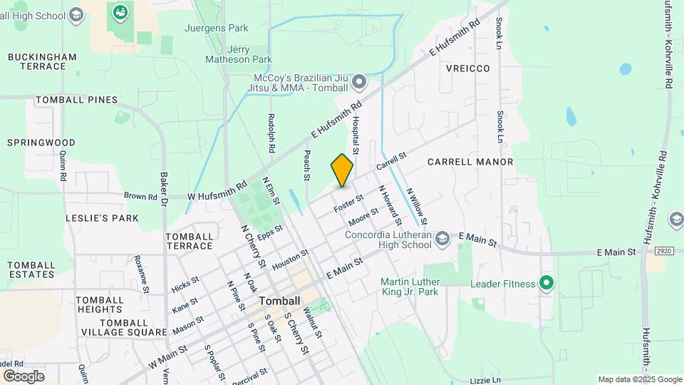 307 Carrell St Map and Location Details