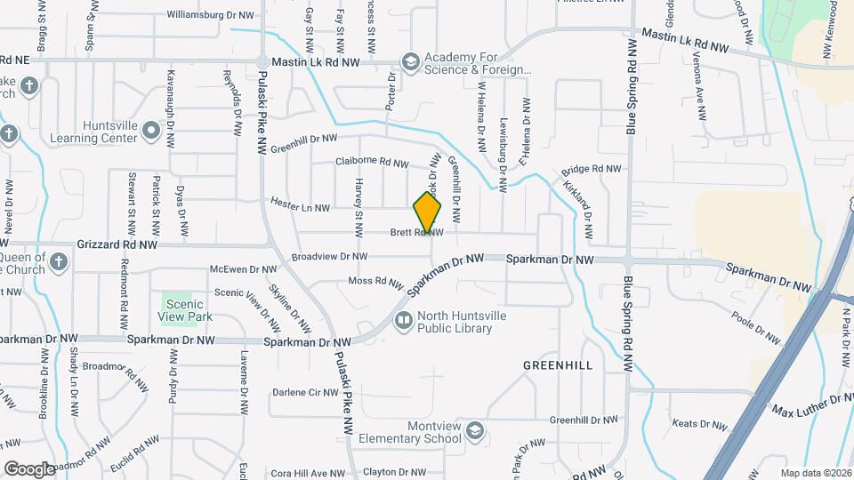 2801 Brett Rd NW Map and Location Details