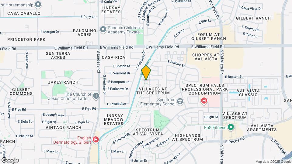 2634 S Southwind Dr Map and Location Details