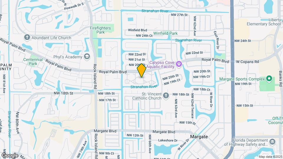 6700 Royal Palm Blvd Map and Location Details