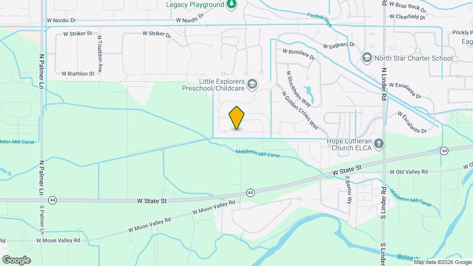 5821 W Durning Dr Map and Location Details