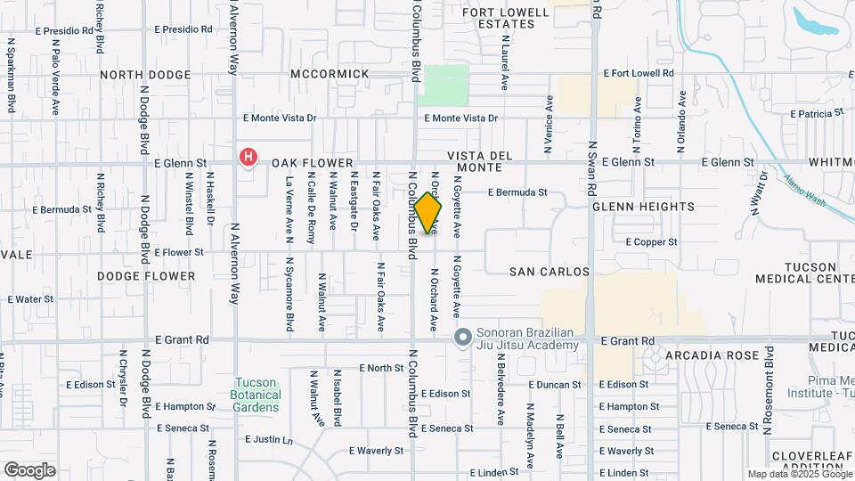 2603 N Orchard Ave, Unit A Map and Location Details