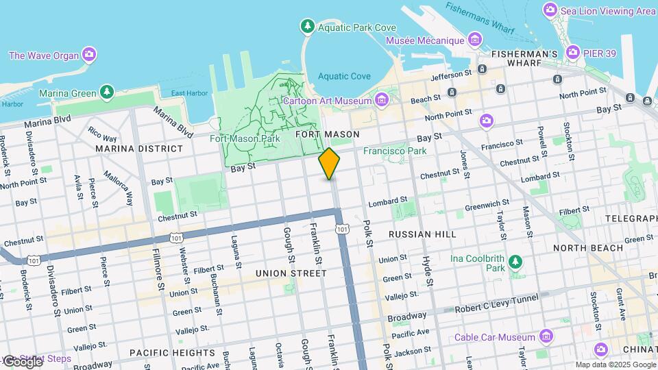 2925 Van Ness Ave Map and Location Details
