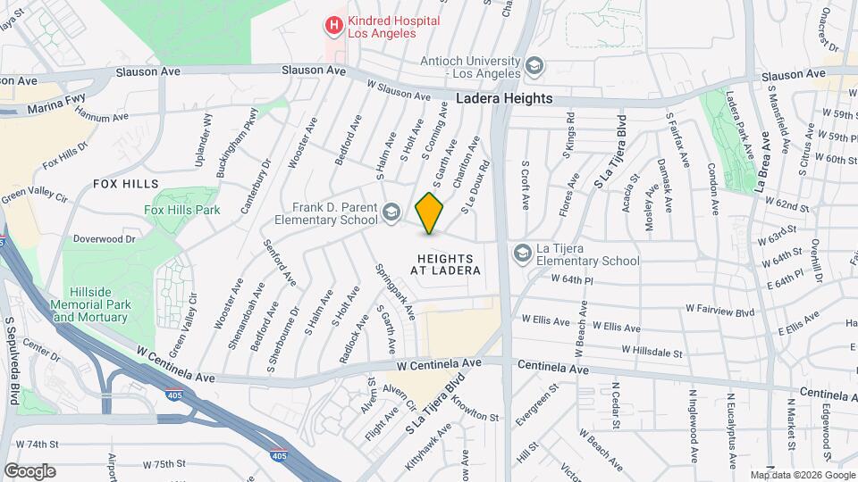 5323 W Goldenwood Dr Mapa y Detalles de la Ubicación