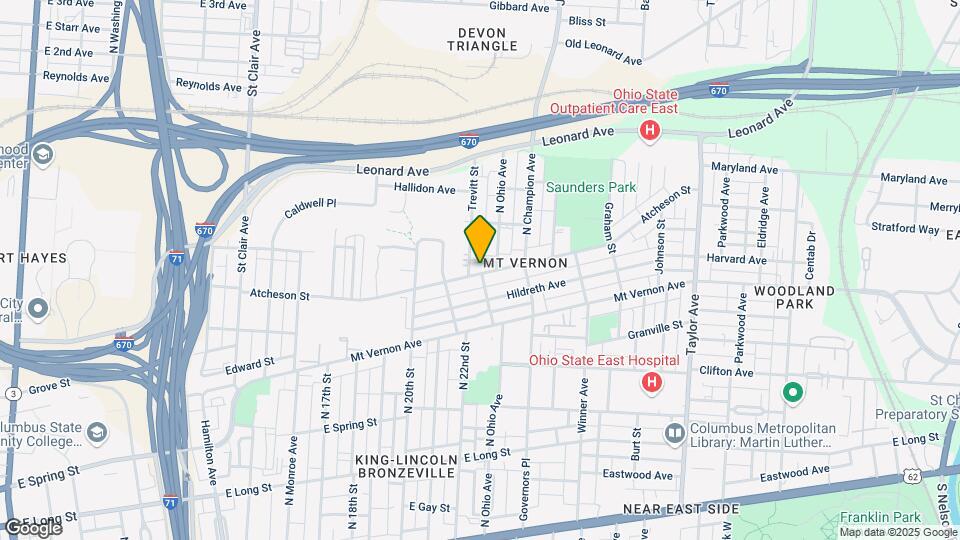 1202 Atcheson St Map and Location Details