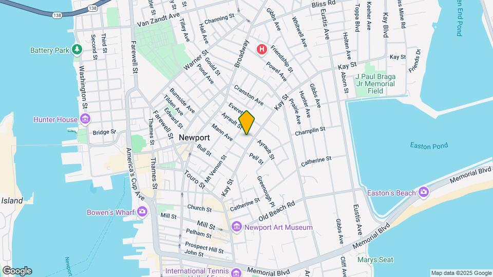 45 Ayrault St Map and Location Details