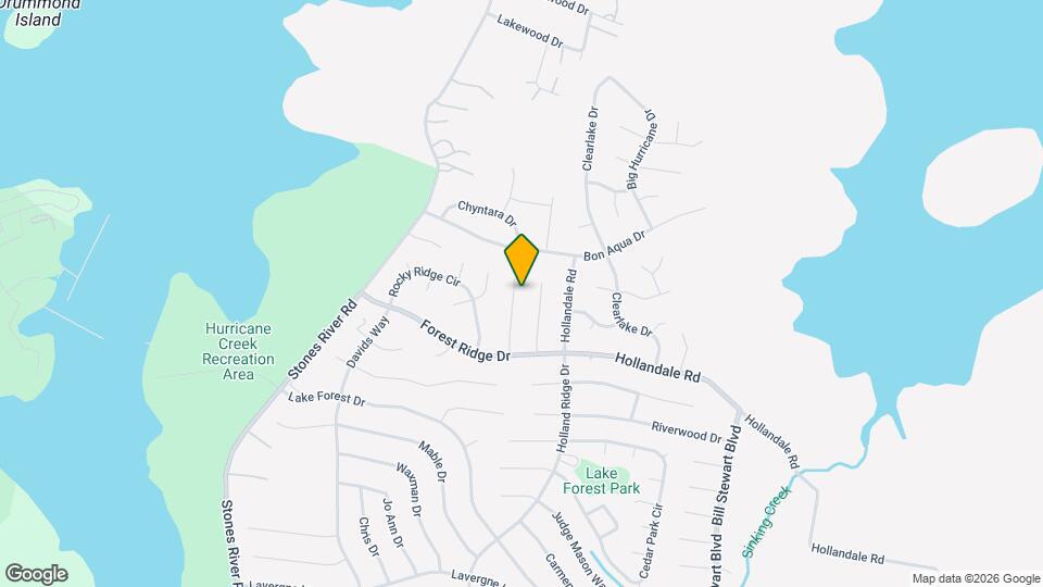 316 Pine Ridge Ln Map and Location Details