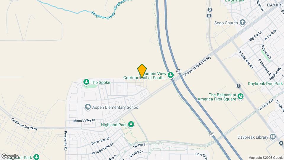 6014 W Copper Hawk Dr Map and Location Details