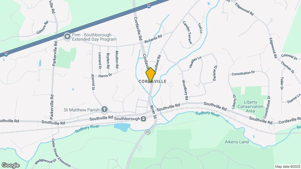 271 Cordaville Rd Map and Location Details